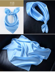 100% Mulberry Silk Square Scarf