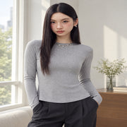 ribbed-crew-neck-long-sleeve-top
